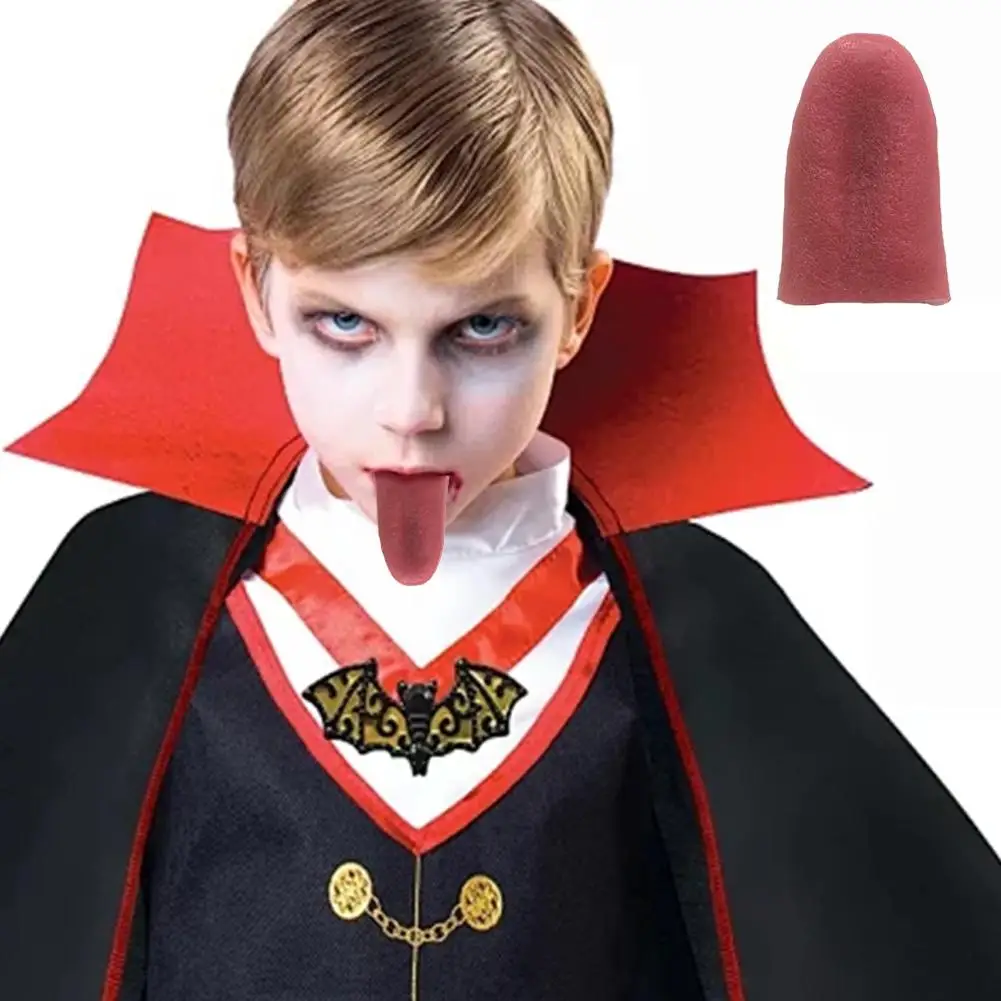 Realistic Fake Tongue Gross Jokes Prank Magic Tricks Horrific Magicians Props Piercing Magic Accessories Novelty and Gag Toys