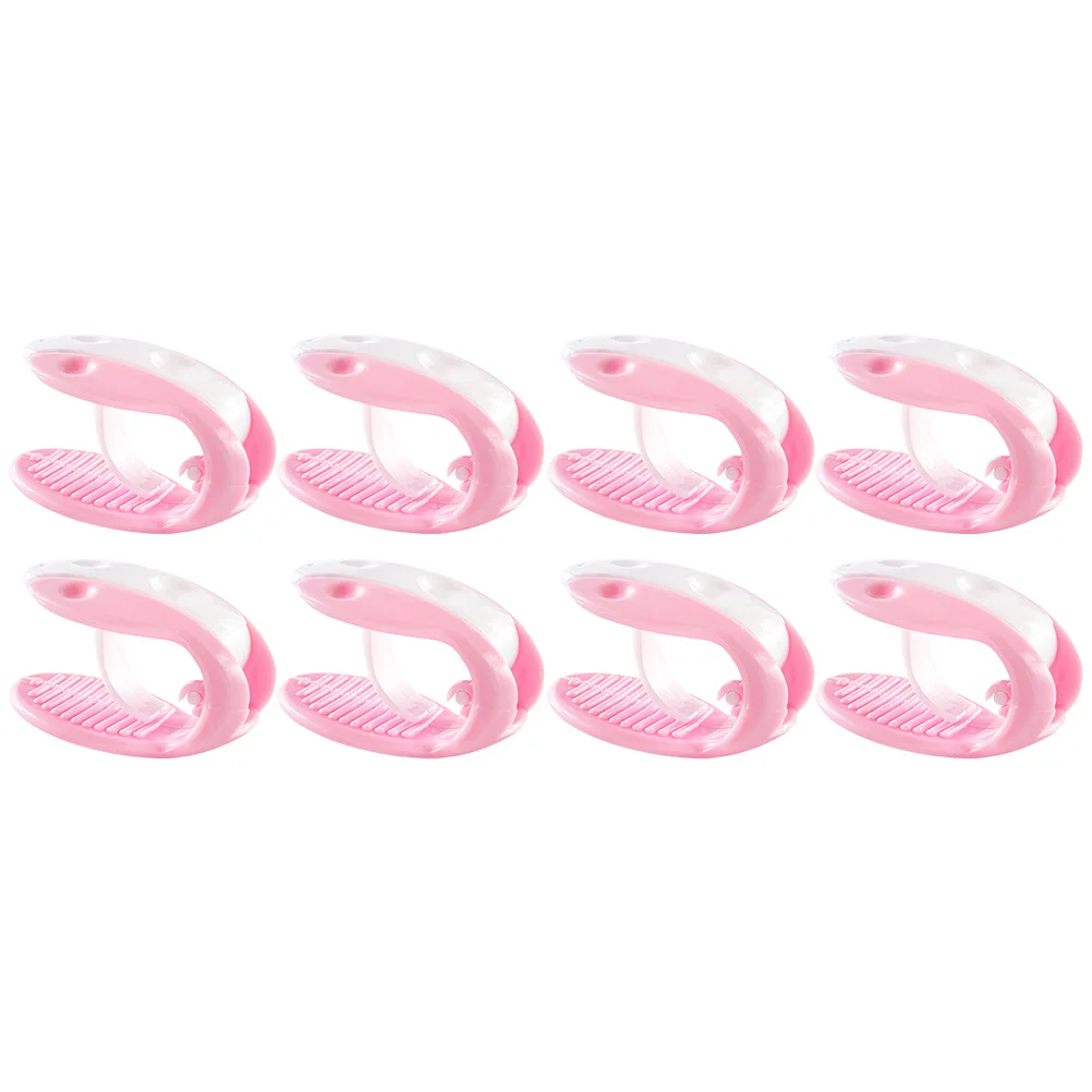 

8Pcs Quilt Fixing Clips Premium Thickened Plastic Anti-Slip Duvet Cover Fasteners No Needle Bed Sheet Clamps for Mattress Sofa