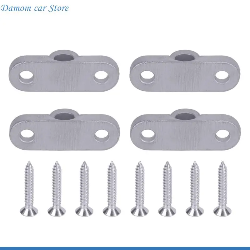 A2UC Awning Eyelets Tent Sunshade Fixing Buckle Curtain Hardware Clip for Motorhome Shade Panels, Stainless Steel