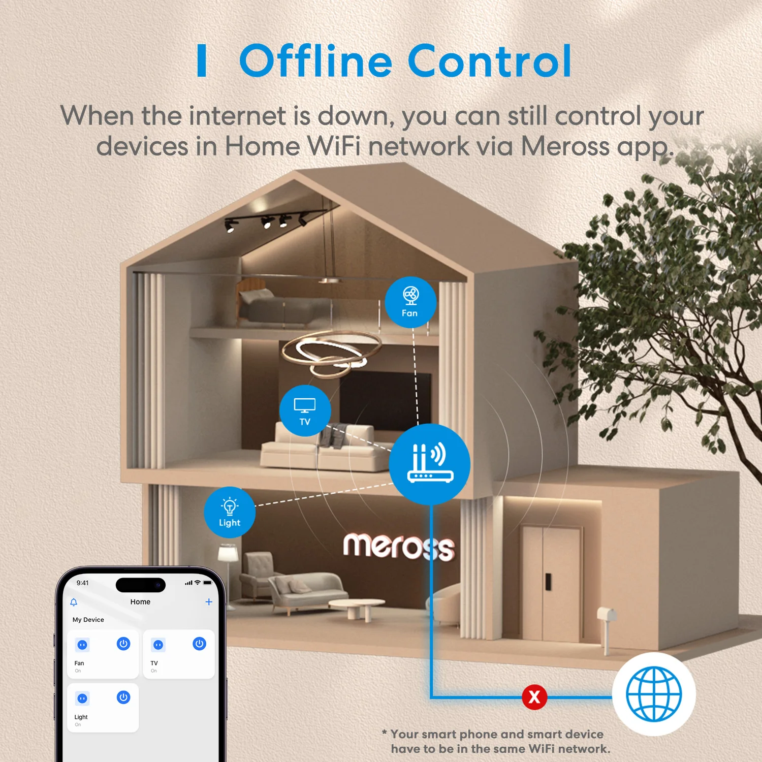 Meross-Prise WiFi intelligente avec moniteur d\'énergie, prise murale, minuterie, commande vocale, Alexa, Google Assistant, SmartThings, 16A