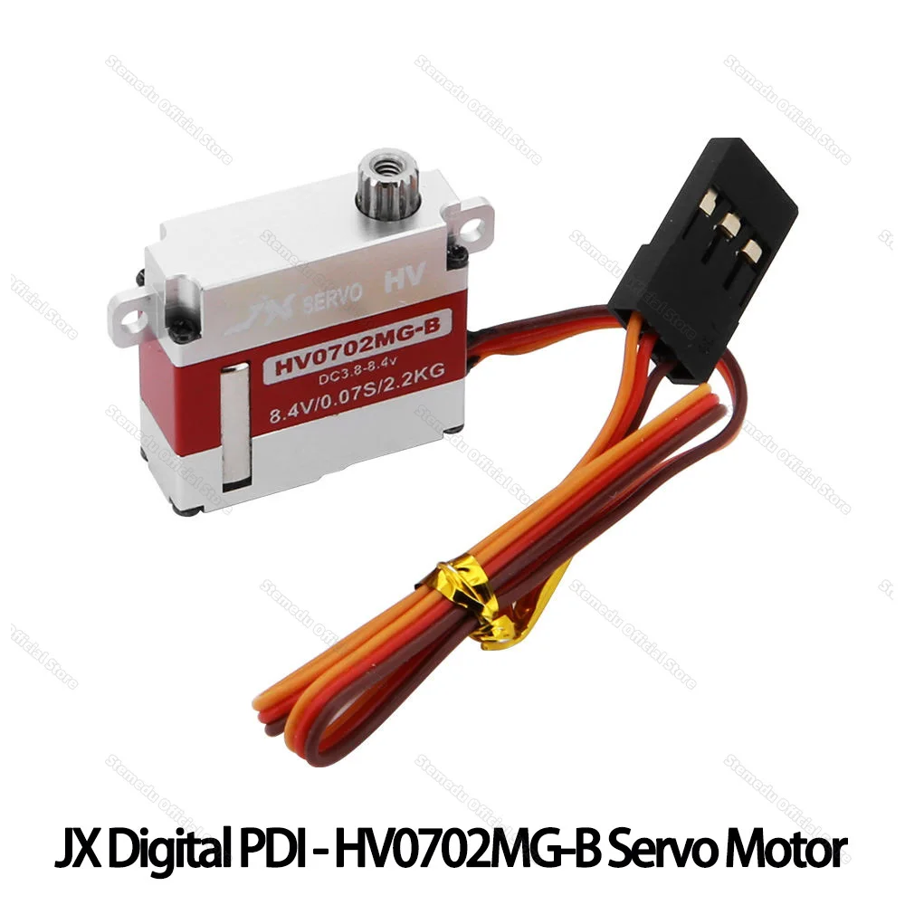JX PDI-HV0702MG-B 7g ميتال جير رقمي صغير الجناح سيرفو Coreless سيرفو لثابتة الجناح FPV مروحية لعبة بدون طيار طائرة RC نماذج