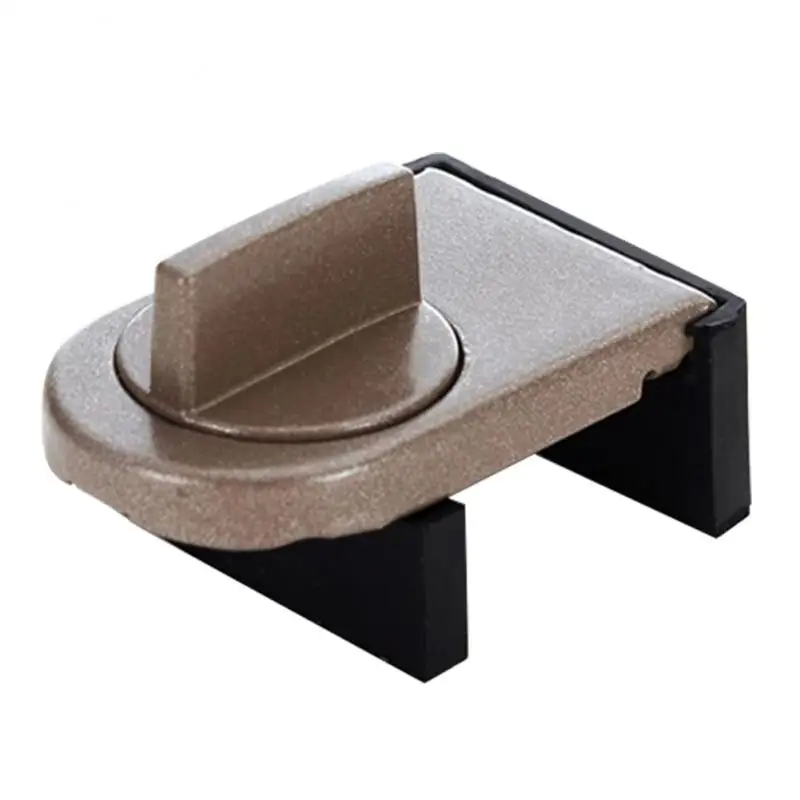 Window Safety Lock Aluminum Alloy Sliding Safety Lock Sliding Door  Anti-theft Lock Buckle Window Stopper Lock