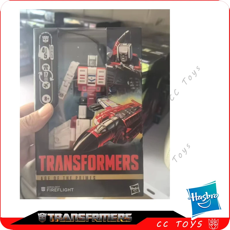 

In Stock Hasbro Transformers Toy Age Of The Primes Aerialbot Fireflight Models Anime Movie Toys Robots Action Figures Hobbies