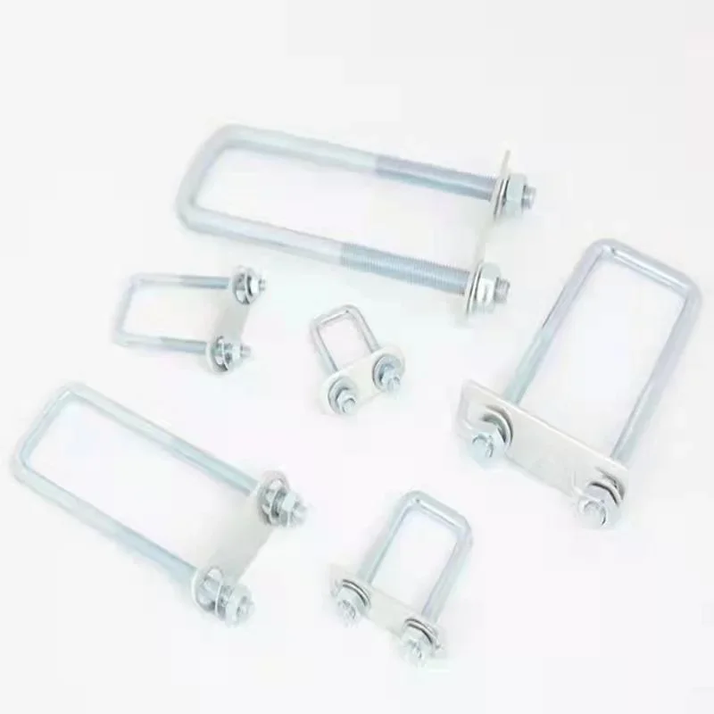 [U- bolts] Square right angle M10 U-shaped screw for card holder