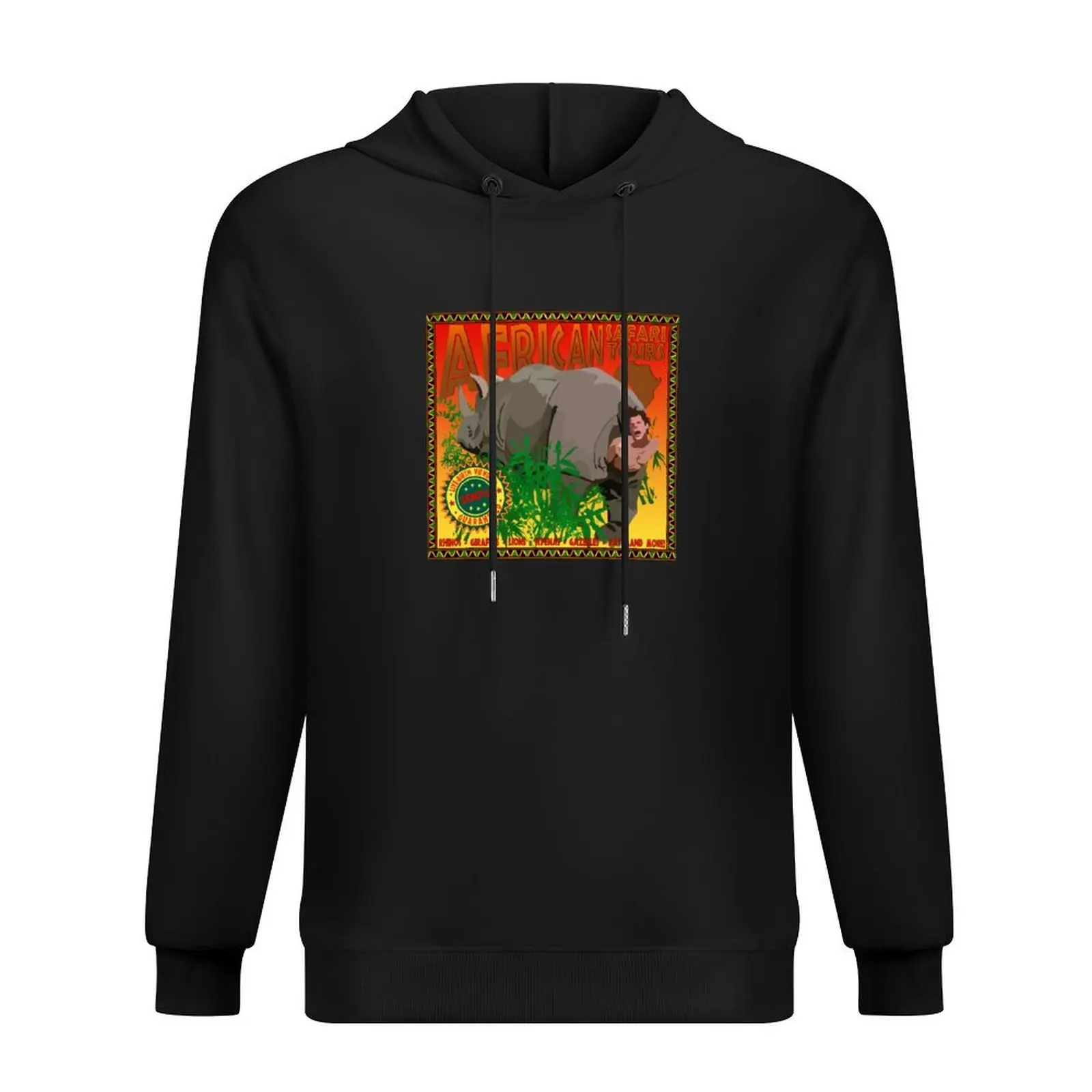 

Ace Ventura Rhino X African Safari Tour Hoodie male clothes winter clothes korean clothes graphic hoodie