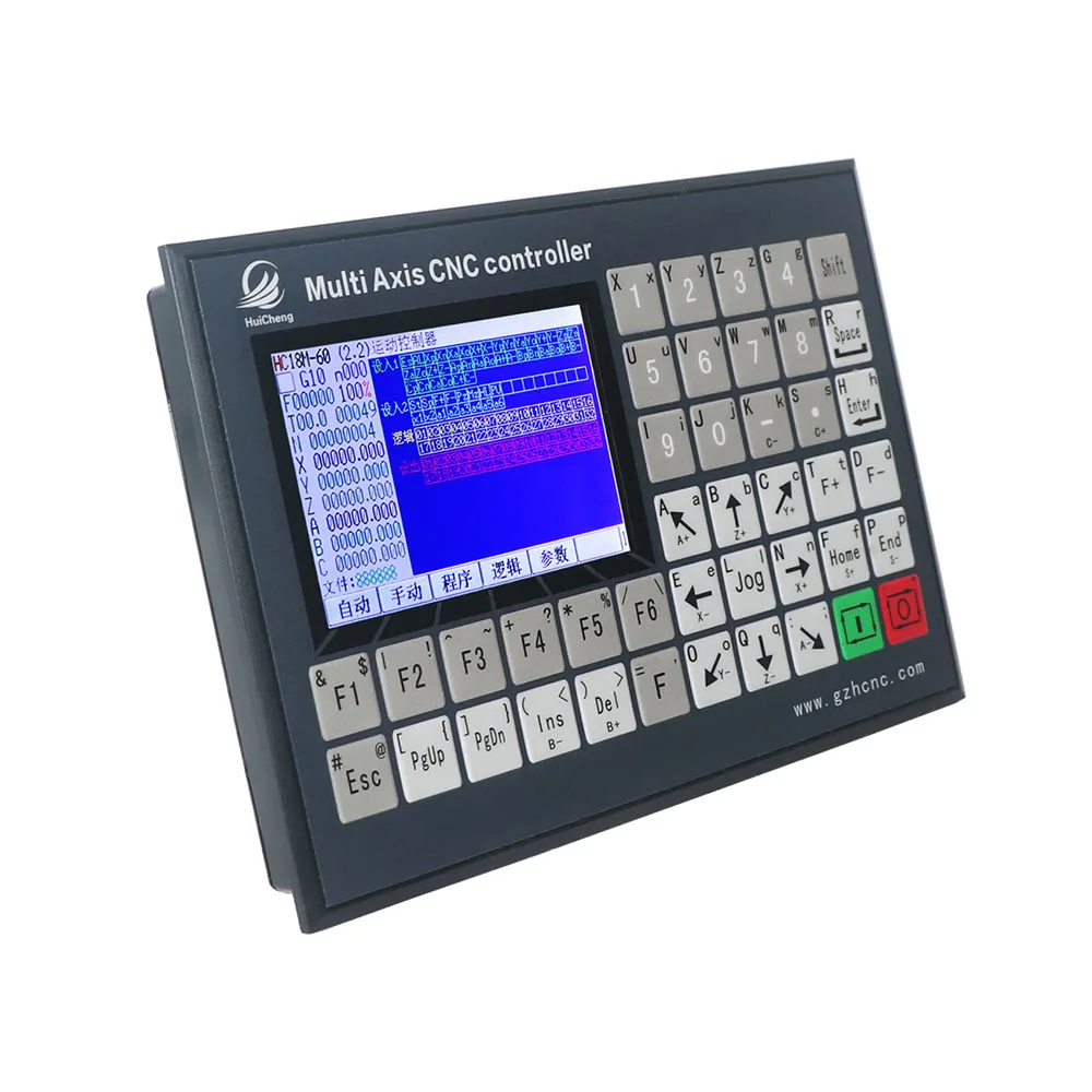 Offline Chinese and English programmable HC18M 1-6 multi-axis stepper motor servo motor controller system 3.5 inch color screen