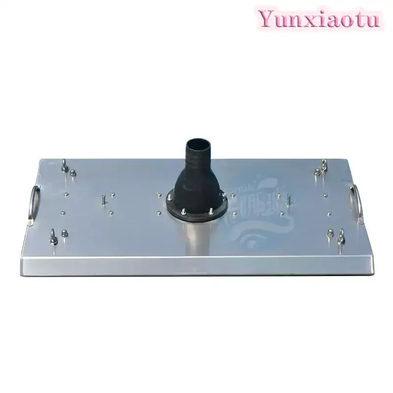 Stainless Steel Swimming Pool Suction Head Suction Tray Equipped with Check Valve Pool Cleaning Accessory