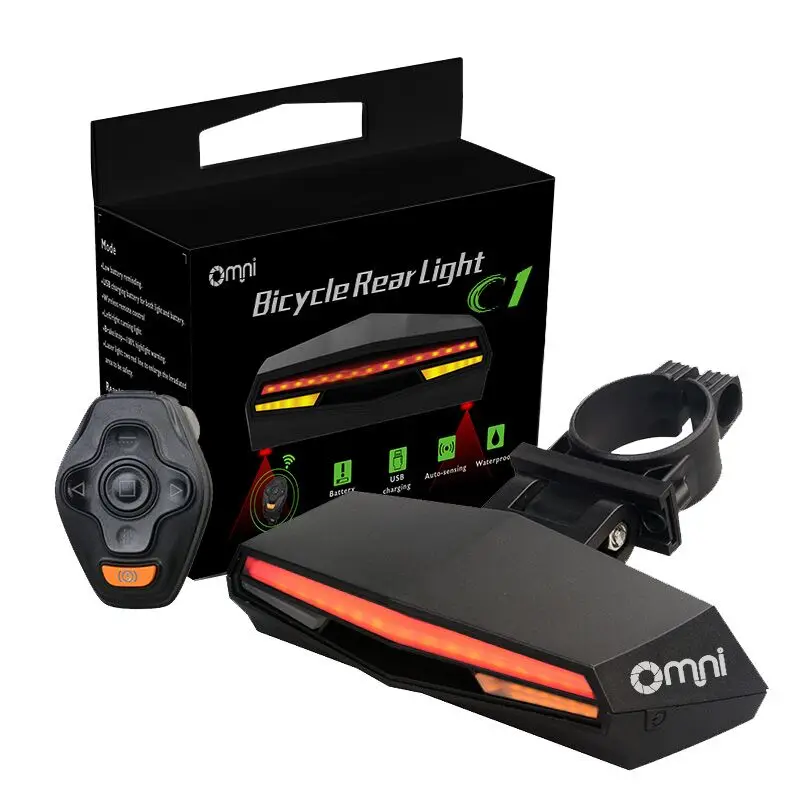 Europe Market Bestselling Led Spot Lights Rear Bicycle Brake Lights for Bikes