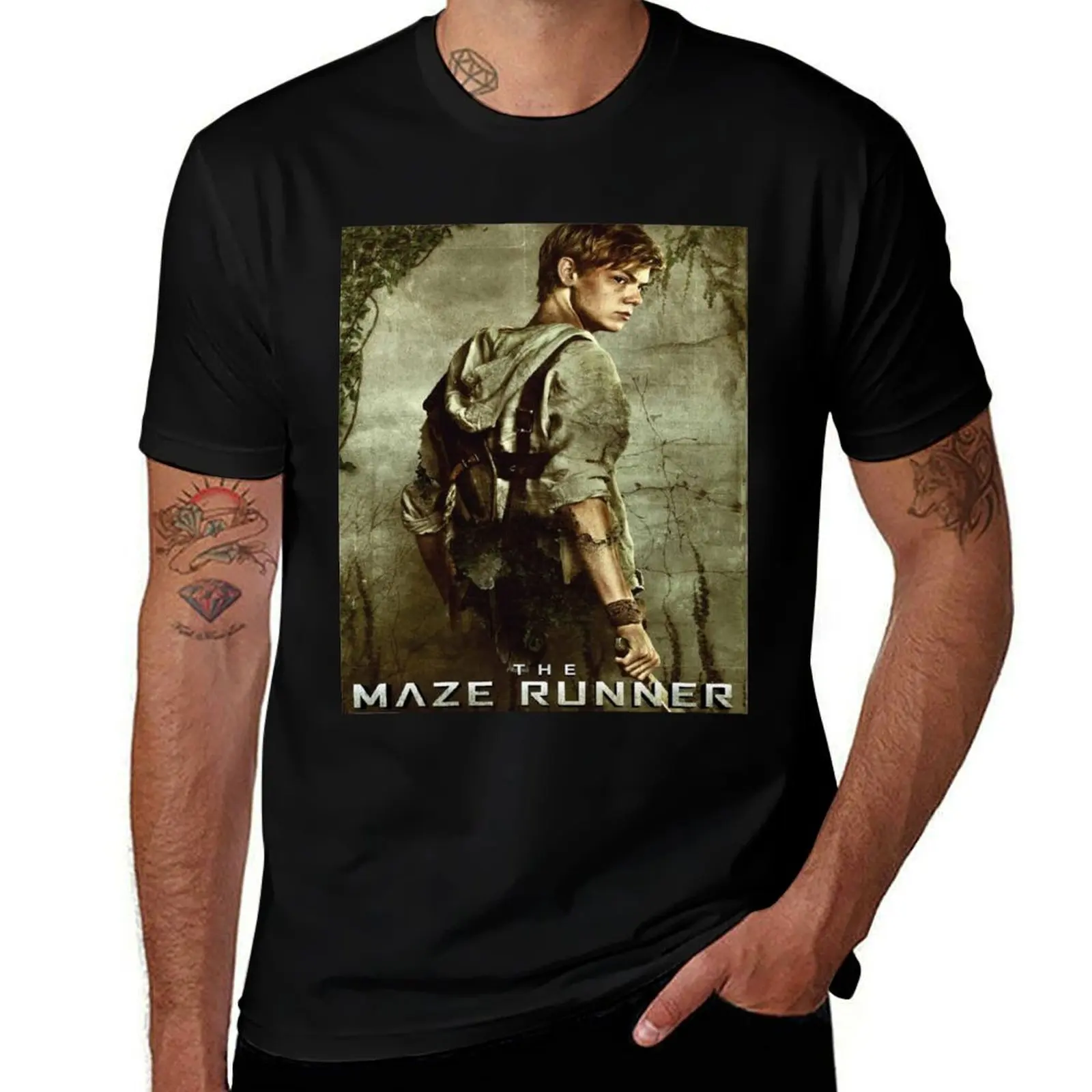 

personalised T-Shirt t for t designer - shirt man The white shirt Runner shirts man pack Newt Maze t Poster
