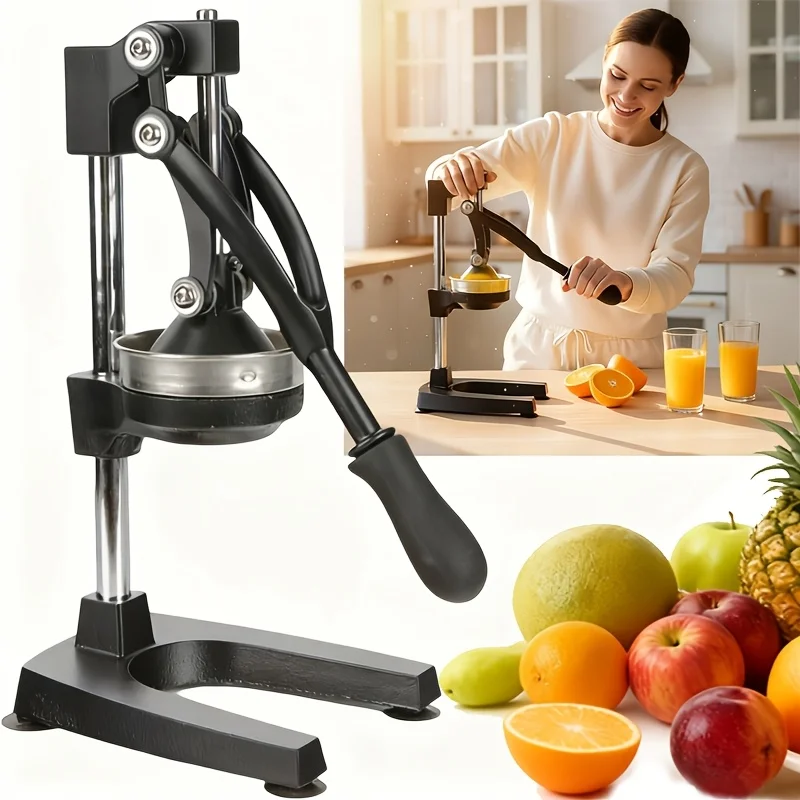 Manual Juicer - Metal Citrus Fruit Juicer - Juice Extractor - Manual Press view 5