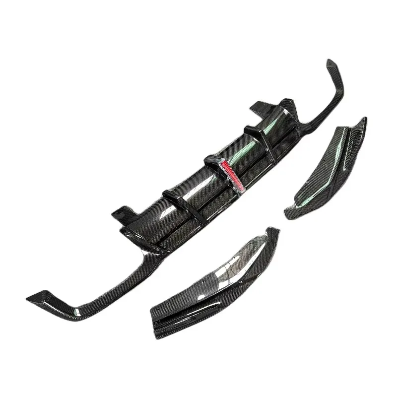 

High Quality Carbon Fiber With LD Light Rear Diffuser And Corner Wrap For The New BMW X4M F98 X3M F97 Body Kit Front Lip