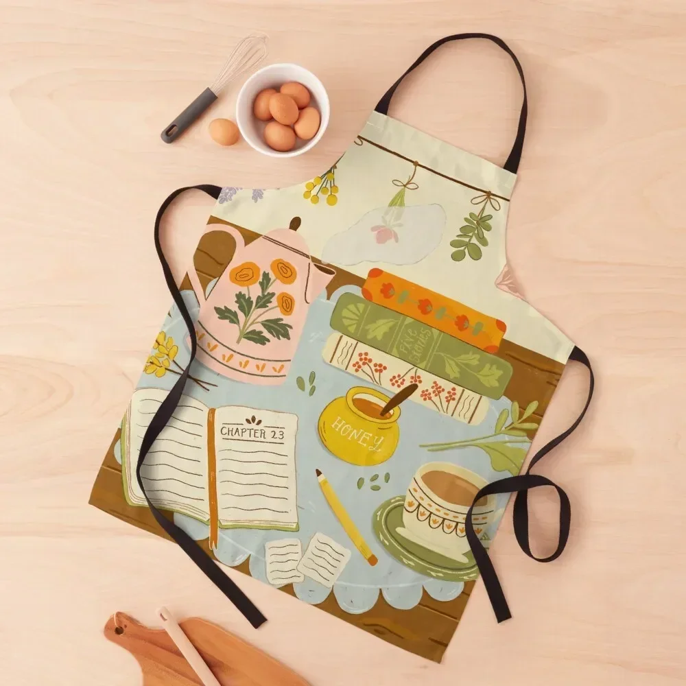 

Reading Break Apron Kitchen Handle For Women Kitchen And Household Goods Kitchens Woman Home Cleaning Apron