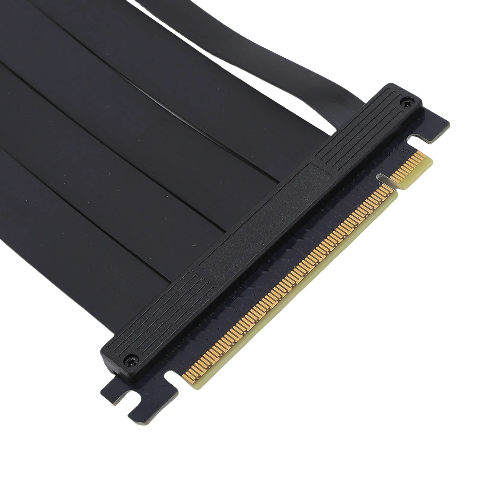 90 Degree Connector 128Gbps High Speed Adapter Riser Card Flexible Cable 20cm PCIe PCI-E 5.0 x16 Extension Cable
