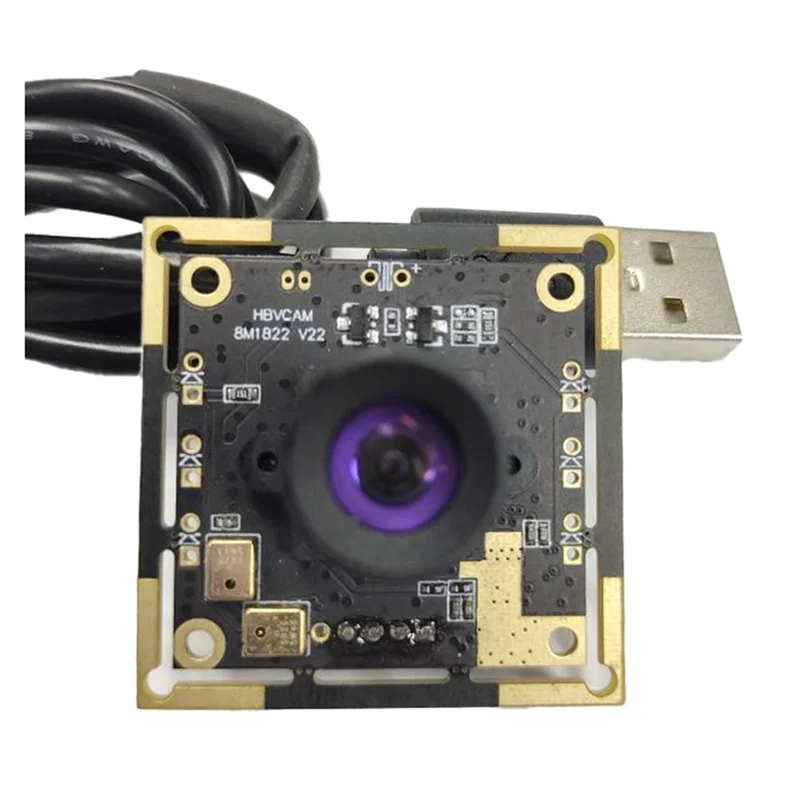 

A28Q-Webcam IMX179 30Fps 2M Cable 3Mm Lens No Distortion,USB Camera Module,Compatible For Autodarts.Io Scoring System