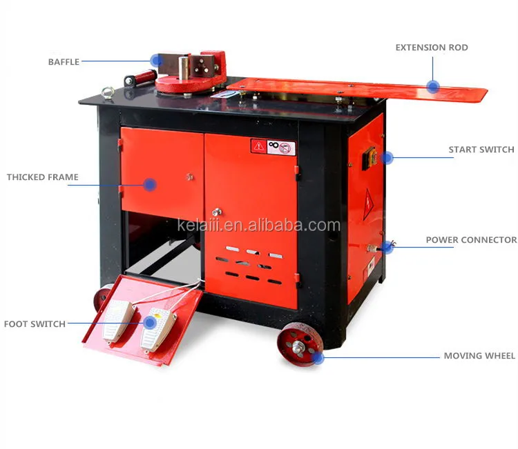 Construction Steel Bar Bending Machine Rebar Bender Machine Factory Directly Sale