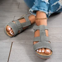 2026 Summer Women Wedge Sandals Premium Orthopedic Open Toe Sandals Vintage Anti-slip Casual Shoes Female Platform Retro Sandals - Image 5