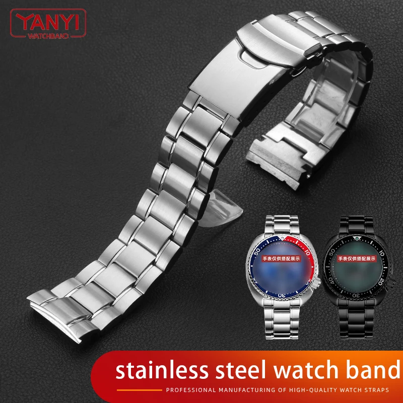 Solid Steel Wristband for Seiko ProSPEX, Safety Buckle Bracelet, 22mm, SRPA21J1, SRPE99K1, srp777, srpc25, 773
