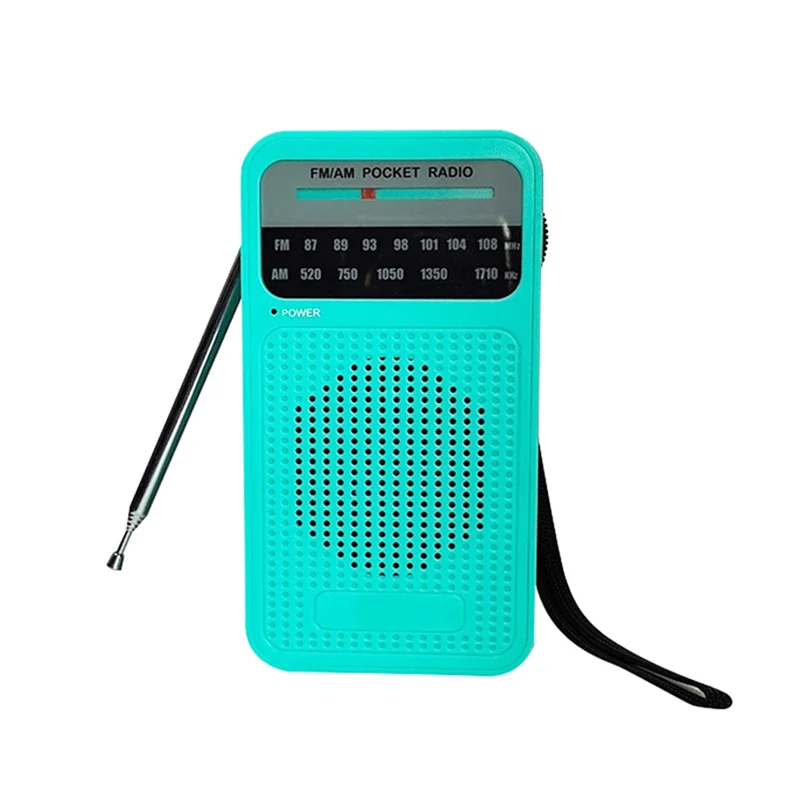 

Y58A AM FM Pocket Radio, Transistor Radio With Loudspeaker, Headphone Jack, Portable Radio For Indoor, Outdoor Use