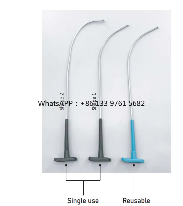 

Quick Endotracheal Tube Placement EOS Disinfecting Type Reusable Rigid Metal Intubating Stylet for Video Blood Test Tubes