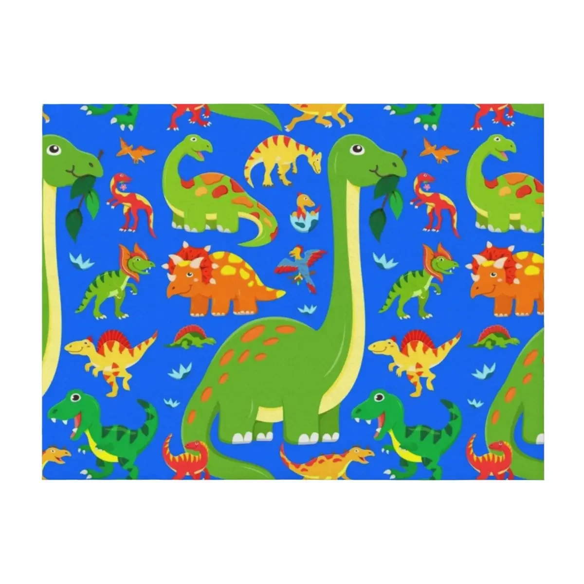 

Dinosaurs Kids Toddlers Dinos Throw Blanket for sofa Shaggy Comforter Kid'S Blankets