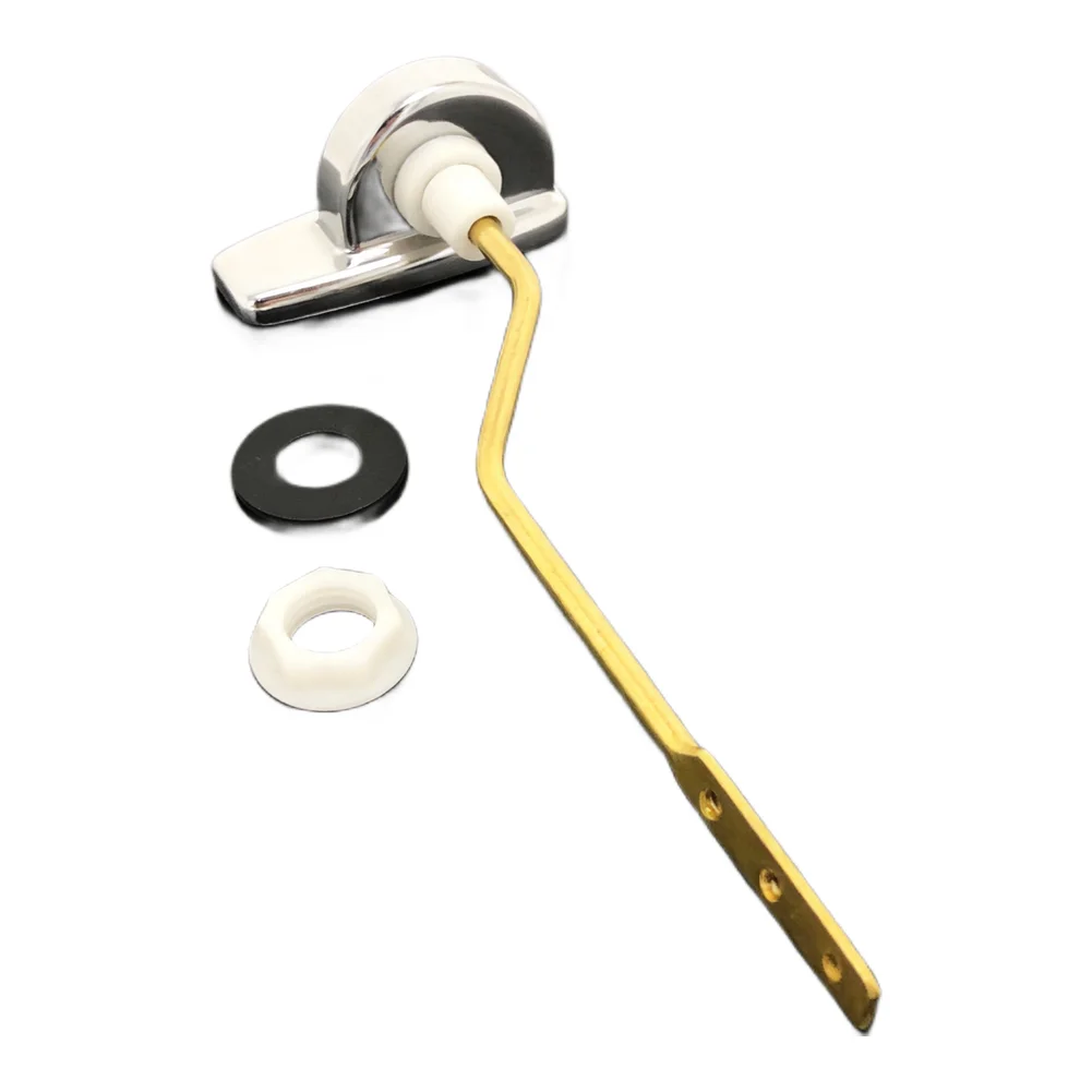 DIY Toilet Installation Toilet Lever Handle As Shown Functionality Flush Lever Locknuts Hassle-Free Setup For TOTO Toilet Tank