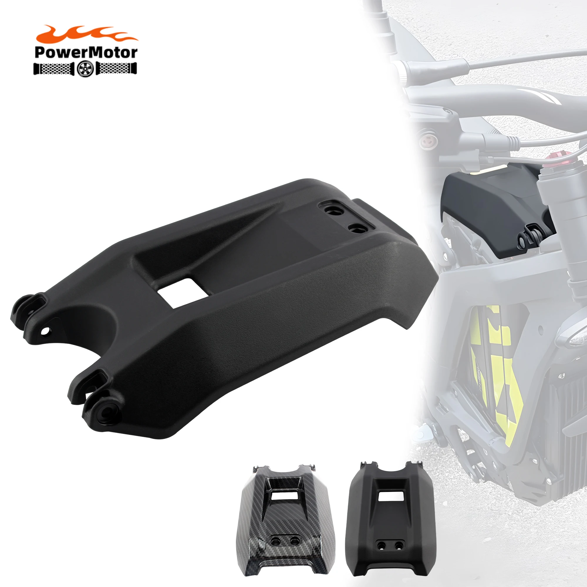 EBike Batteriefach Abdeckung Schutz Für Surron Light Bee X Carbon Faser Teile Dirt Bike Motorrad Zubehör Enduro
