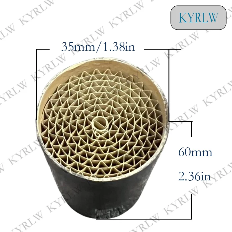 

Exhaust System Metal motorcycle catalyst converter 35**60mm Euro3/4/5/6 high quality motorcycle catalyst