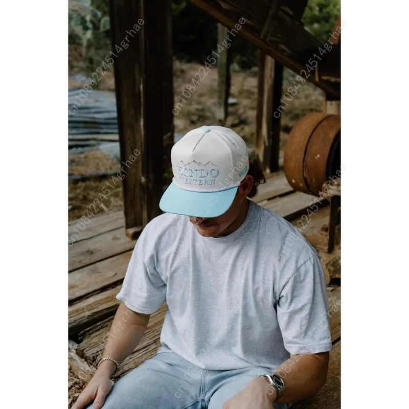 90's Western Rope Hat | Vintage Snapback | Pearl | Hondo