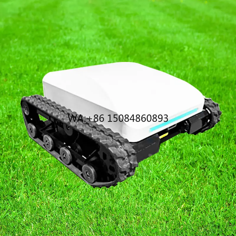 CE Approve Electric Remote Control Lawn Mower Robot 800mm All Terrain Zero Turn Grass Cutting Machine GPS Agricultural