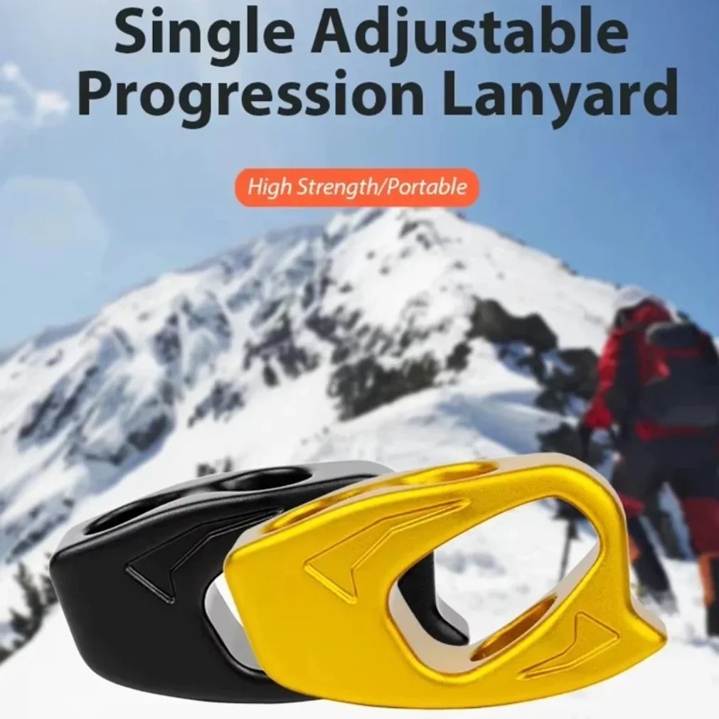 Rock Climbing Arrestor Ascender 8.9kn For Rock Climbing Mountaineering Caving Harness Adjustable Carabiner High Altitude2025new