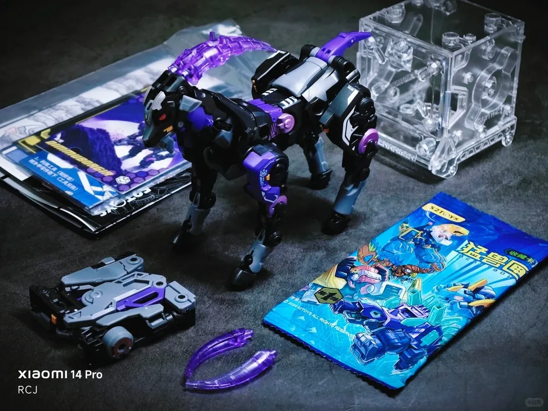 Em estoque caixa de besta Bb-72 capricórnio fortaleza cabra forma transformável mecha figura ação original designer decorações modelo brinquedo