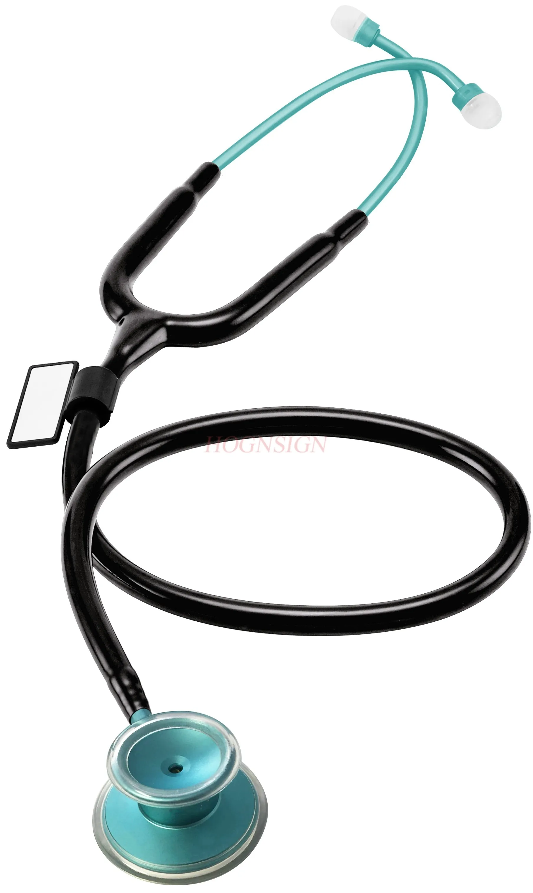 Adult single tube double-sided stethoscope for medical use