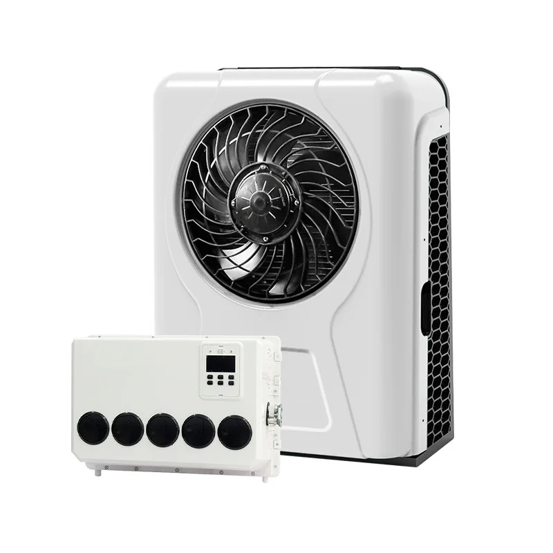 Parking air conditioner 24 volt all-in-one machine, truck air conditioner 12v