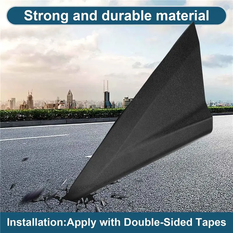 Car Side Mirror Corner Triangle Garnish Cover Panel Window Triangle Plate For Ford Transit Tourneo Courier 2014+-A99D
