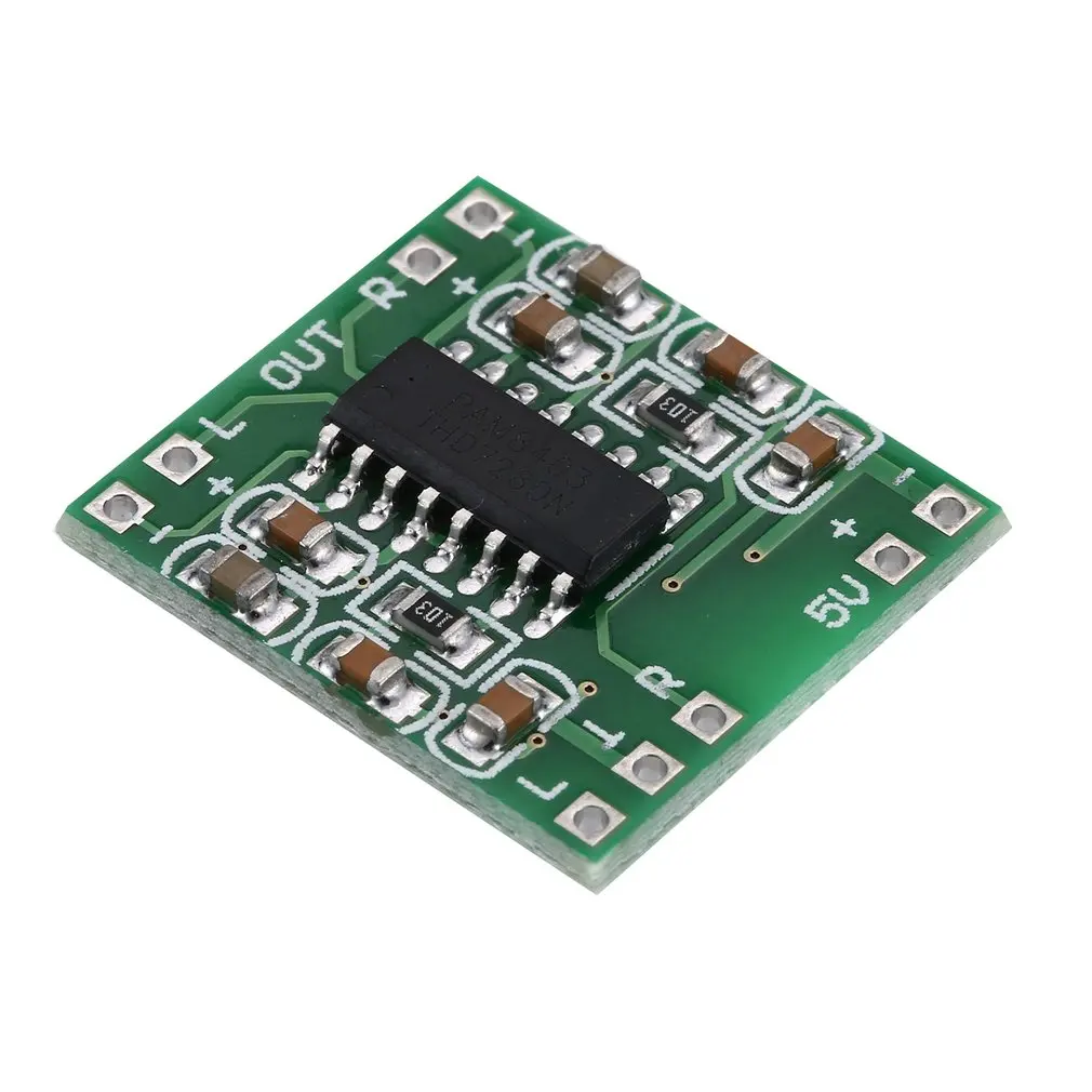 Digital Power Amplifier Board Speaker DC 5V Dual Channel Stereo Home Music Wireless Module Audio Volume Control USB Supply Powe