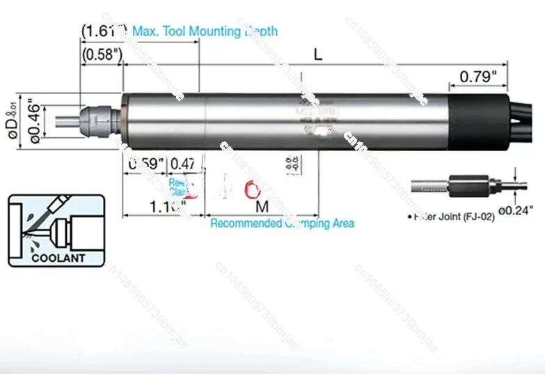 High Speed Pneumatic Motor Spindle MSST-2330R 2308R 2302RA