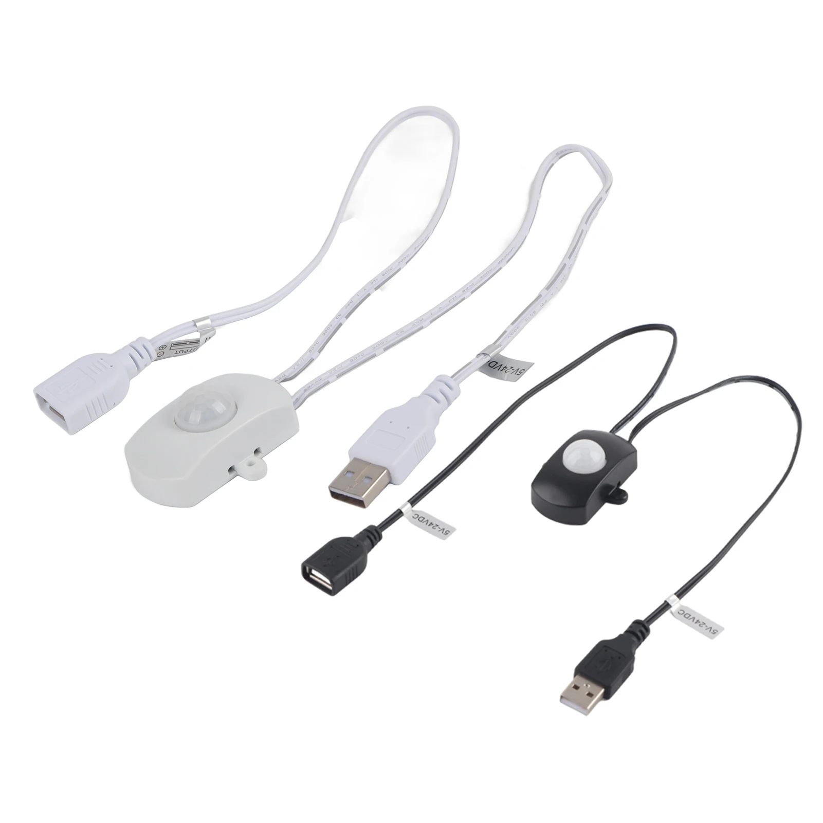جهاز استشعار الحركة بالأشعة تحت الحمراء صغير البير ، مفتاح أوتوماتيكي ، شريط LED ، واجهة USB ، مفتاح LED ، العاصمة ، 5 فولت ، 24 فولت