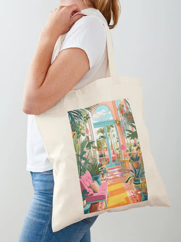 Gay house full of plants Tote Bag Canvas stote bag sac pour femme custom canvas bag
