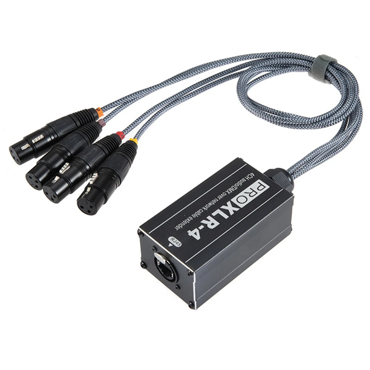 RJ45 to XLR Female Audio Cable Network DMX Splitter for Snake Cable Network Extension of Stage or Studio Recording