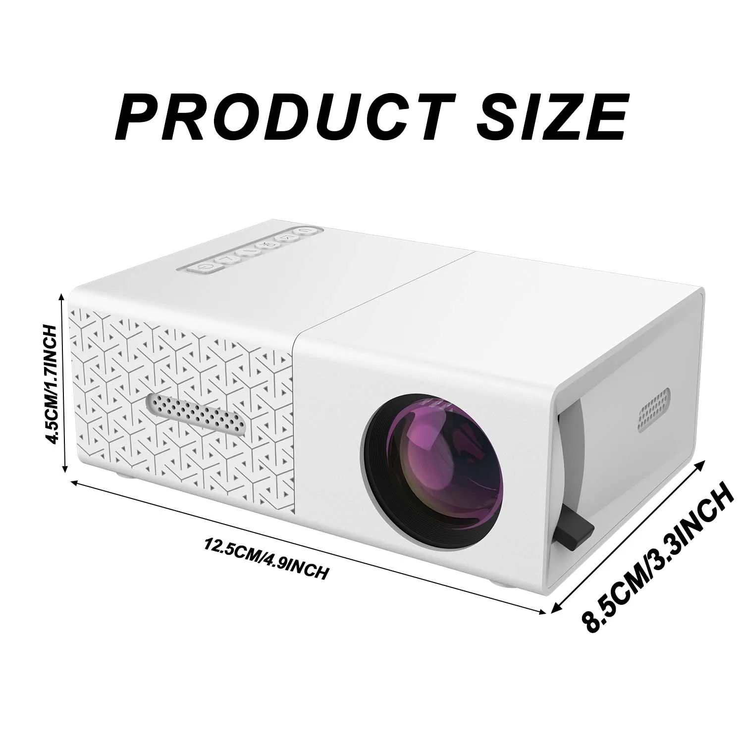 

Твой кинотеатр в кармане. Этот мини-проектор имеет HDMI/USB. Смотреть, игра, где угодно. Ультрапортативный и мощный.