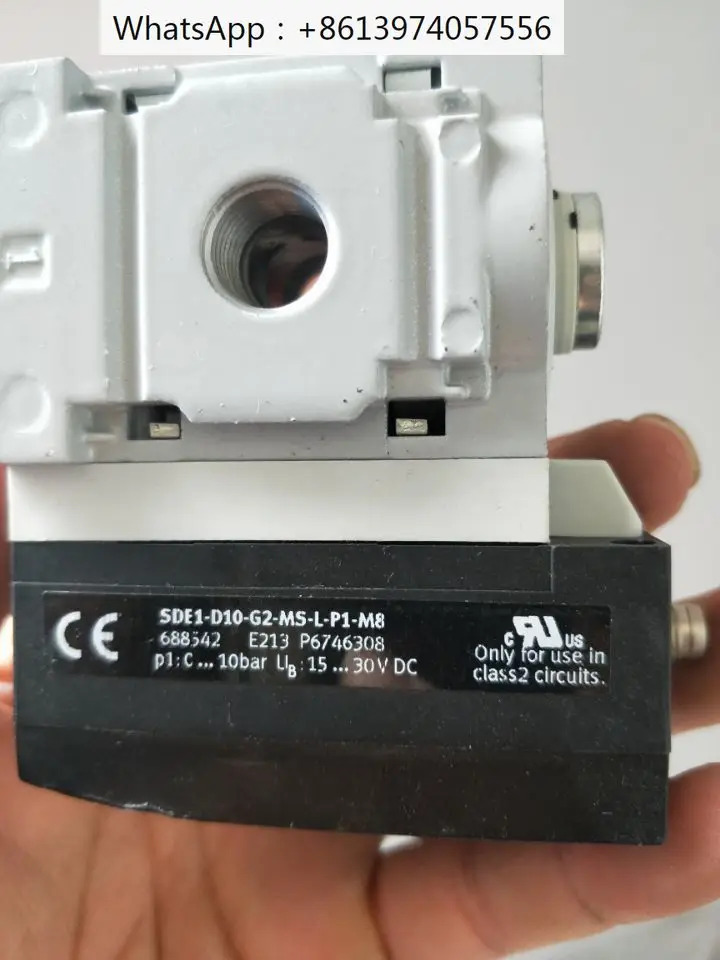 

The solenoid valve SDE1-D10-G2-MS-L-P1-M8 688542 is brand new and genuine