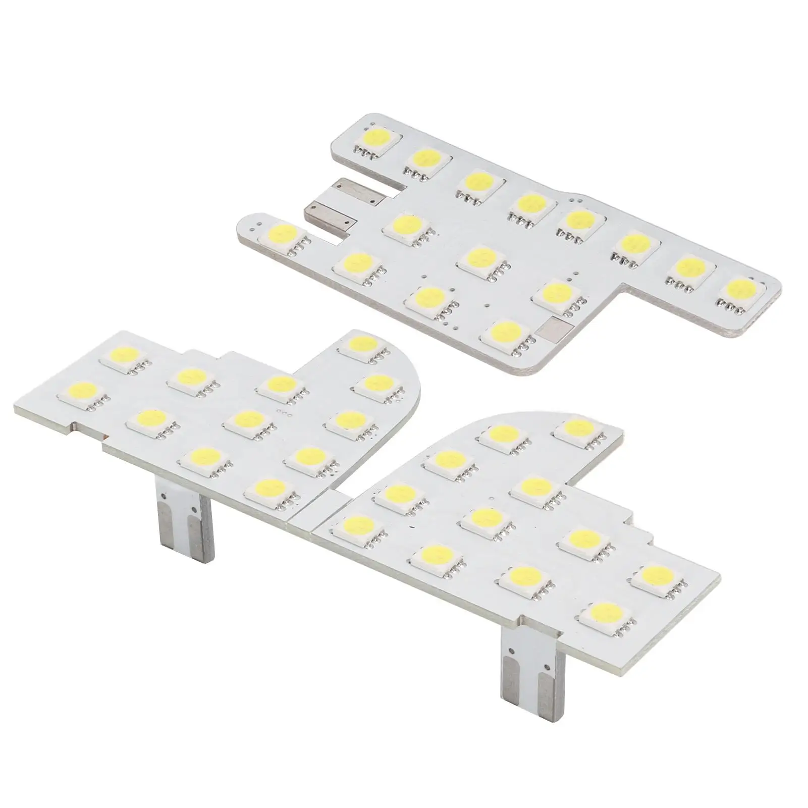 3Pcs/Set 48SMD 39LEDs Car Interior Reading Light 12V 5W for White 8000LM Ceiling Lamps Replacement for Honda crv 2017+