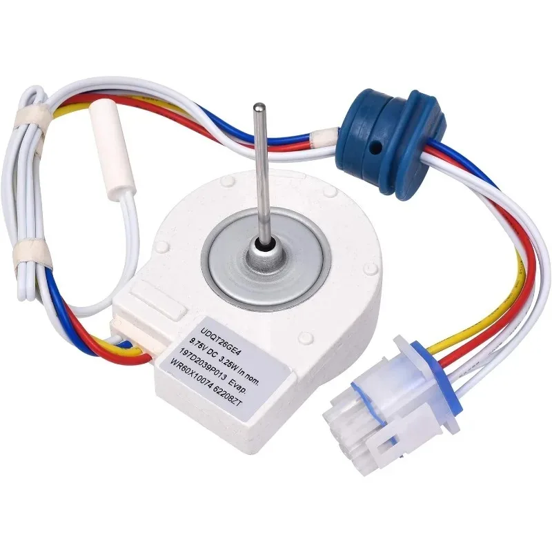 Motor del Ventilador del Evaporador del Refrigerador WR60X10074/WR60X10307, Repuesto para Hotpoint, AP4438809 PS2364950 WR60X30370