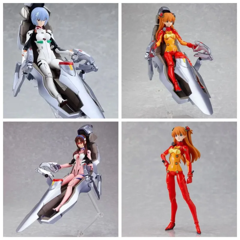 

EVA Neon Genesis Evangelion Theatrical Version Rei Ayanami Asuka Langley Soryu Articulated Action Figures Collectible Model Toys