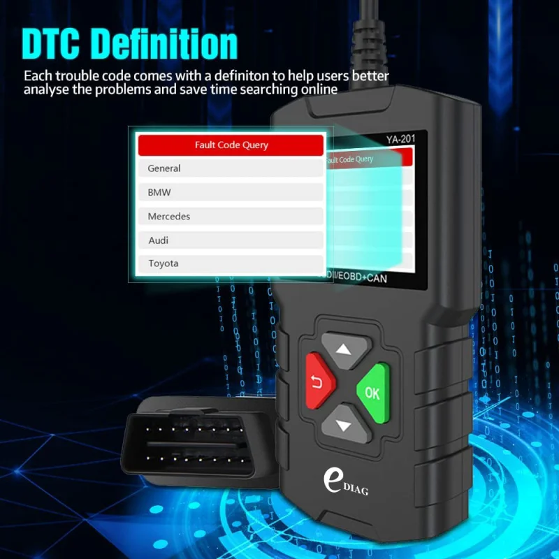 Рисунок 3 - OBD2 сканер автомобильный считыватель