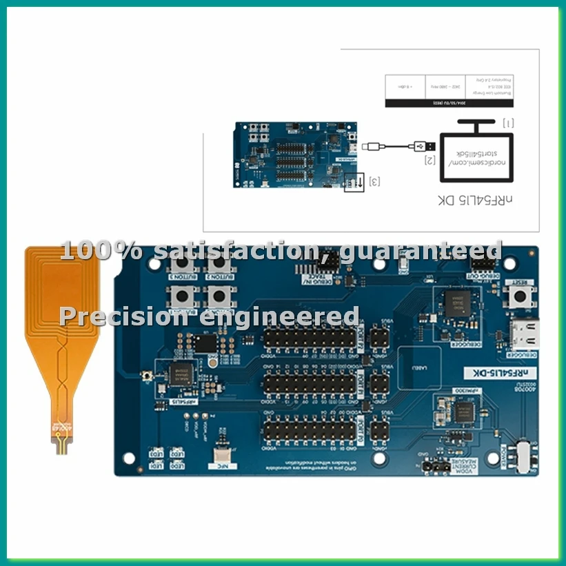 

NRF54L15- Development Board NRF54 Series Wireless Soc for Bluetooth Mesh,Thread,Matter,2.4 G Low Energy-TCES