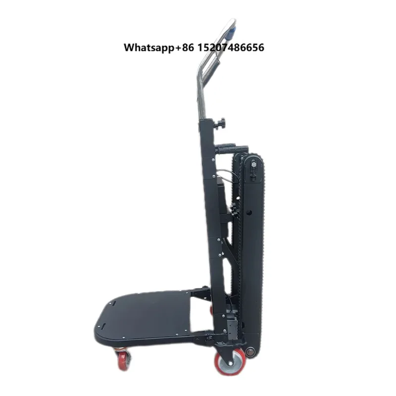 Electric Heavy Duty Foldable Portable Metal Four-Wheel Platform Trolley 150-400kg Load Capacity Industrial OEM Shopping Storage