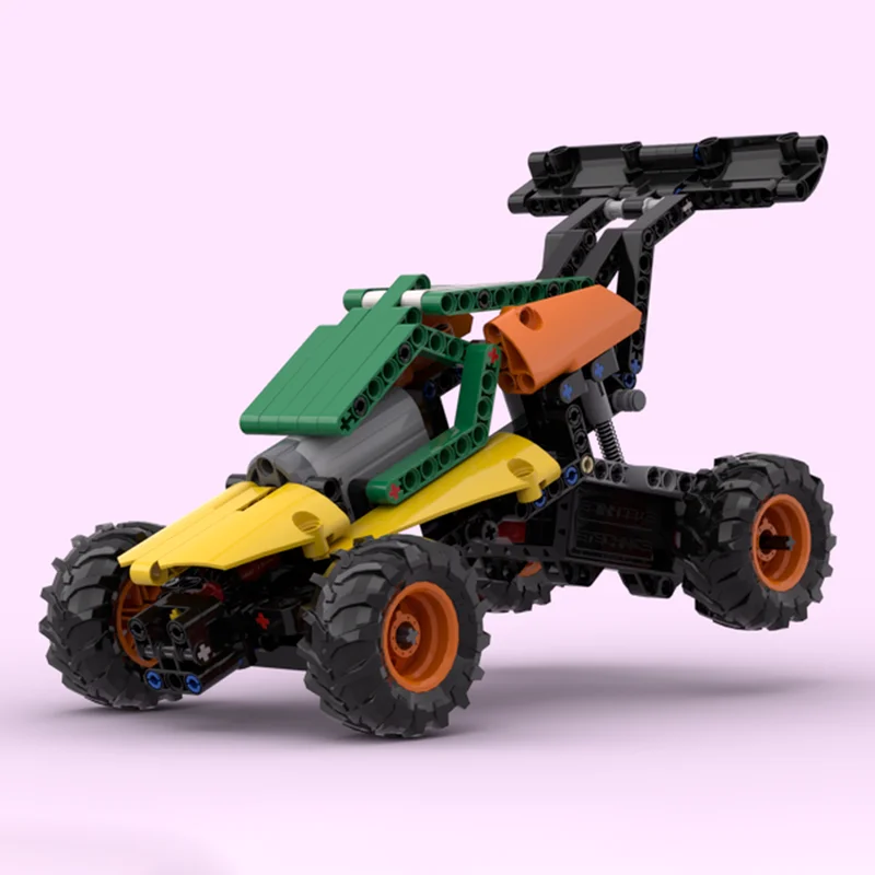 199 pçs moc técnico rc dune buggy modelo blocos de construção montar presentes de natal brinquedos construção diy ideia criativa educação