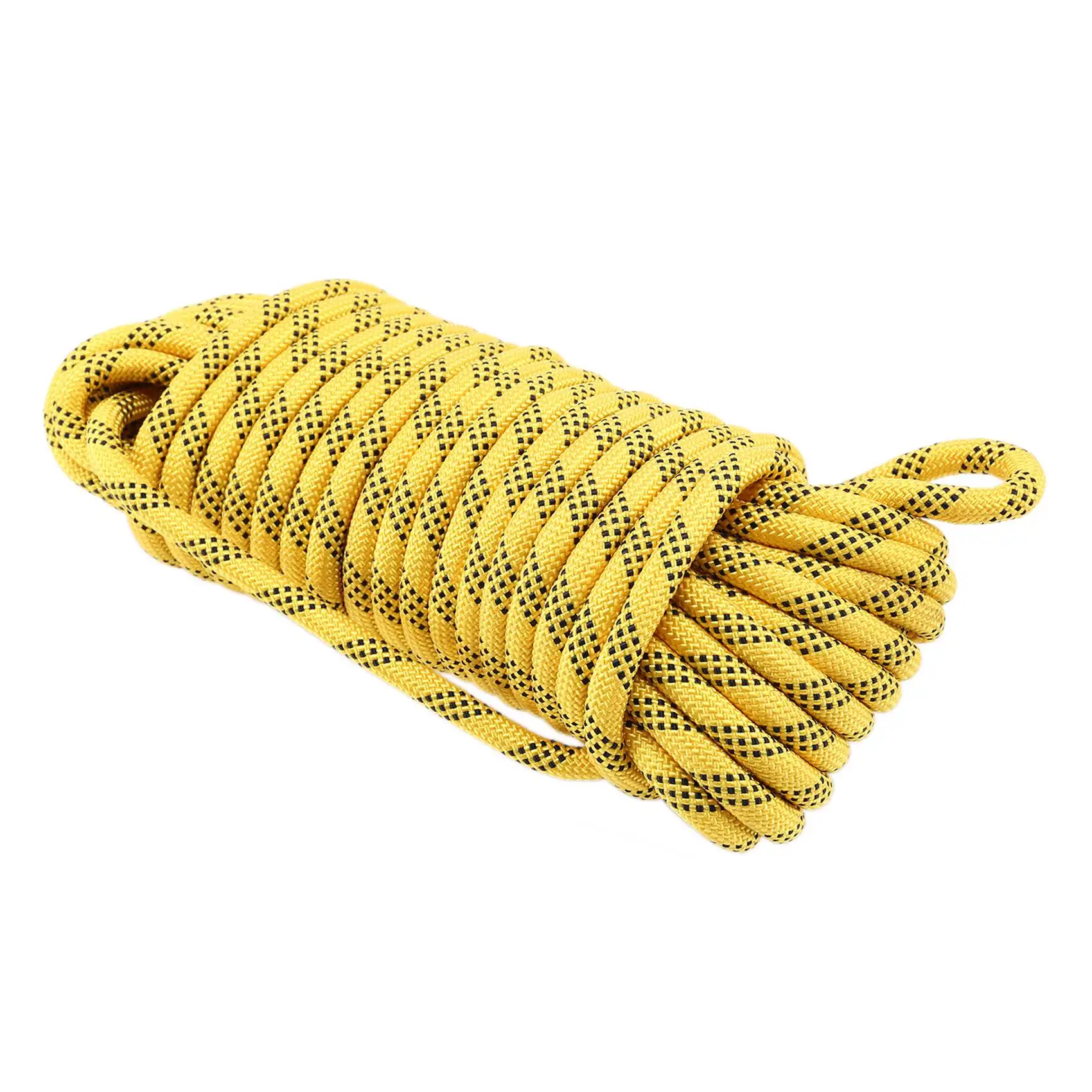 

【New User-Coupon!】12Mm Climbing Rope Outdoor Safety Rope Tree Wall Professional Climbing Equipment Rock Climbing Equipment