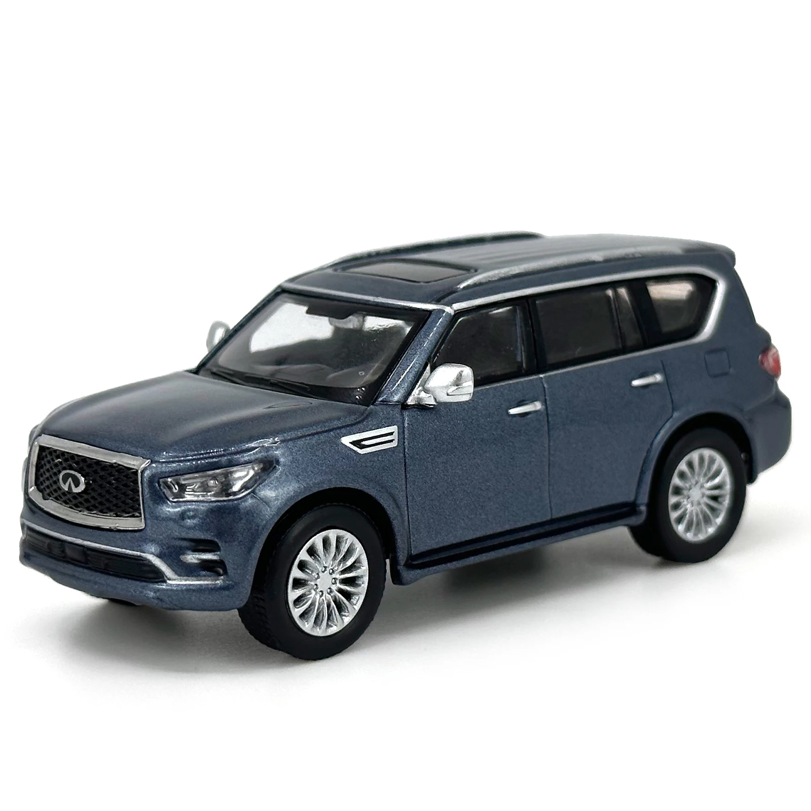 Paudi 1:64 Scale Diecastรถยนต์สําหรับ2020 Infiniti QX80 Alloy Miniatue Autoรุ่นของเล่นสําหรับเด็กและผู้ใหญ่สะสม